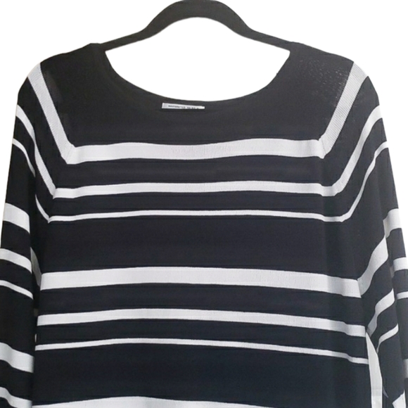 Vintage Pendleton Striped Knit Crewneck Sweater Top Size Medium - Picture 2 of 8